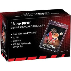 Ultra Pro Card Sleeves 200CT Semi-Rigid Card Holder 