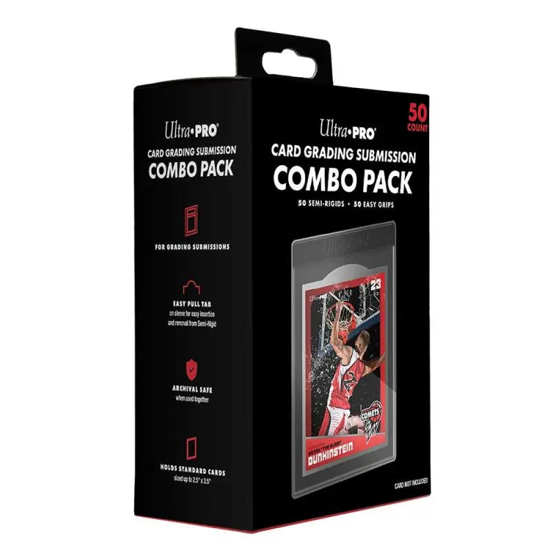 Ultra Pro Grading Card Submission Combo Pack - Semi-Rigids & Easy Pull Sleeves 50ct 