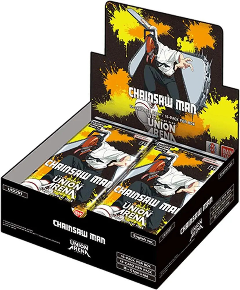 Union Arena Card Game Chainsaw Man Booster Box 