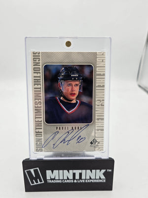 Upper Deck SP Pavel Bure Bure Sign Of The Times Auto Autograph 