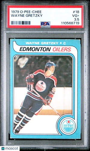 Wayne Gretzky 1979-80 O Pee Chee PSA 3.5 RC Rookie 79-80 OPC 