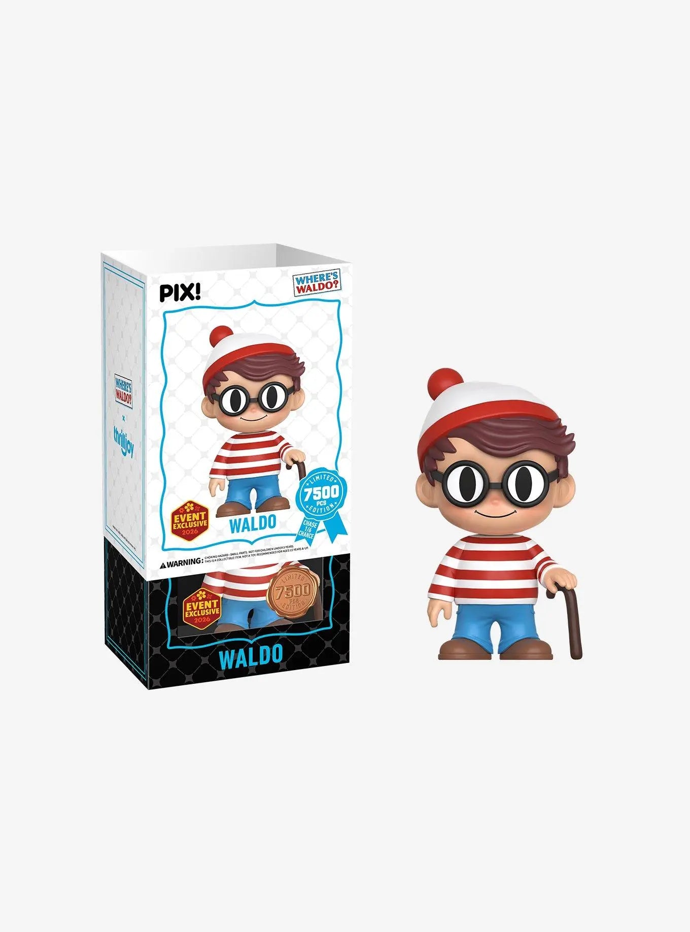 Where's Waldo? Puzzle Cane - PIX! Edition 