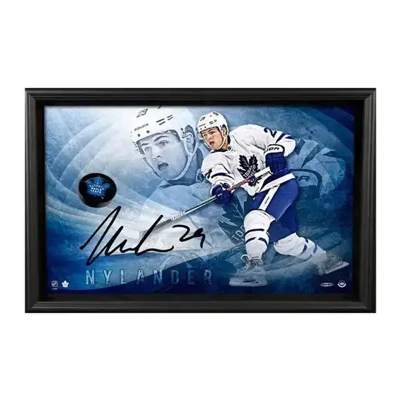 William Nylander Autograph 12x26 Unframed Print 