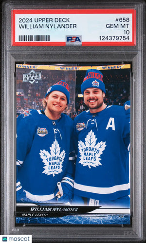 William Nylander PSA 10 Upper Deck All Star Variation Skills Extended UD 2024-25 