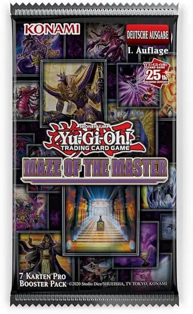 Yu-Gi-Oh Maze Of The Master Sleeved Booster Pack 