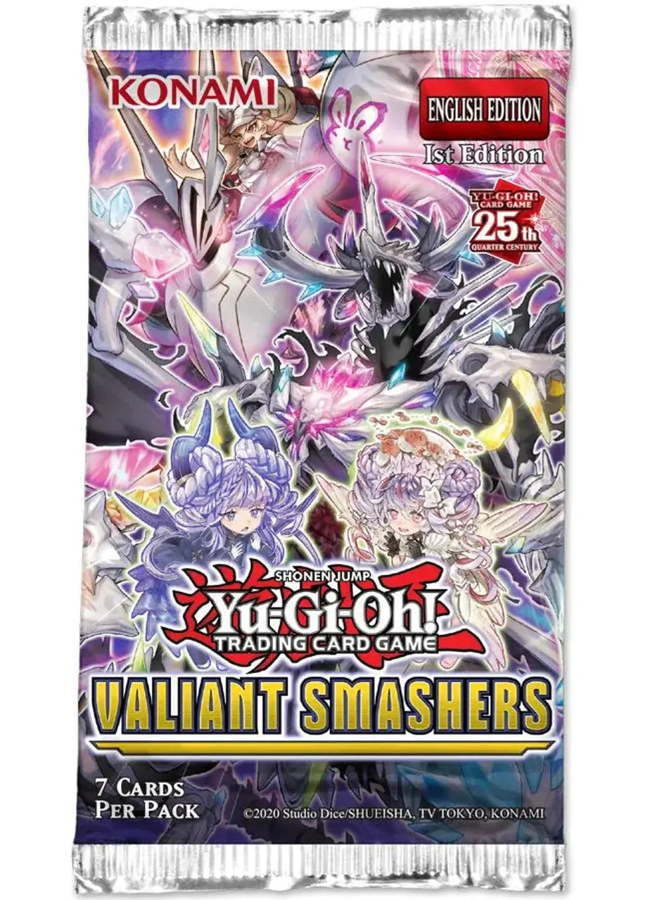 Yugioh Valiant Smashers Booster Pack (Single Pack Sales) 