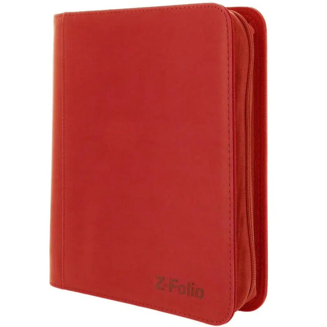 Z-Folio 4-Pocket LX Album - Toploaders Red 