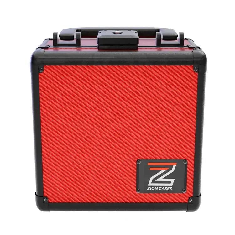 Zion Slab Case 2 Row Red Carbon Fiber 
