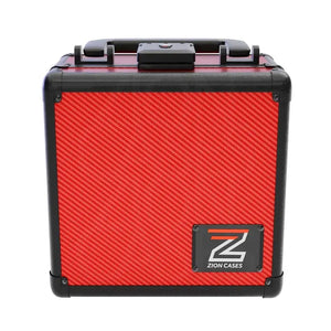 Zion Slab Case 2 Row Red Carbon Fiber 