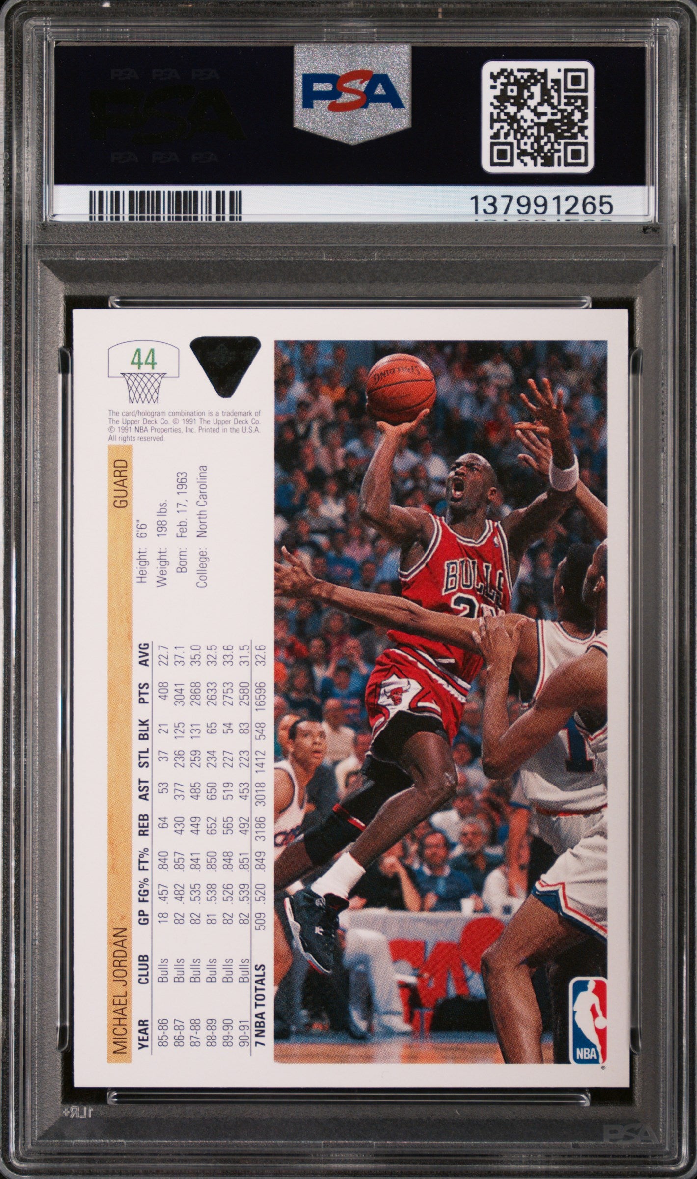 1991 Upper Deck Michael Jordan #44 PSA 9