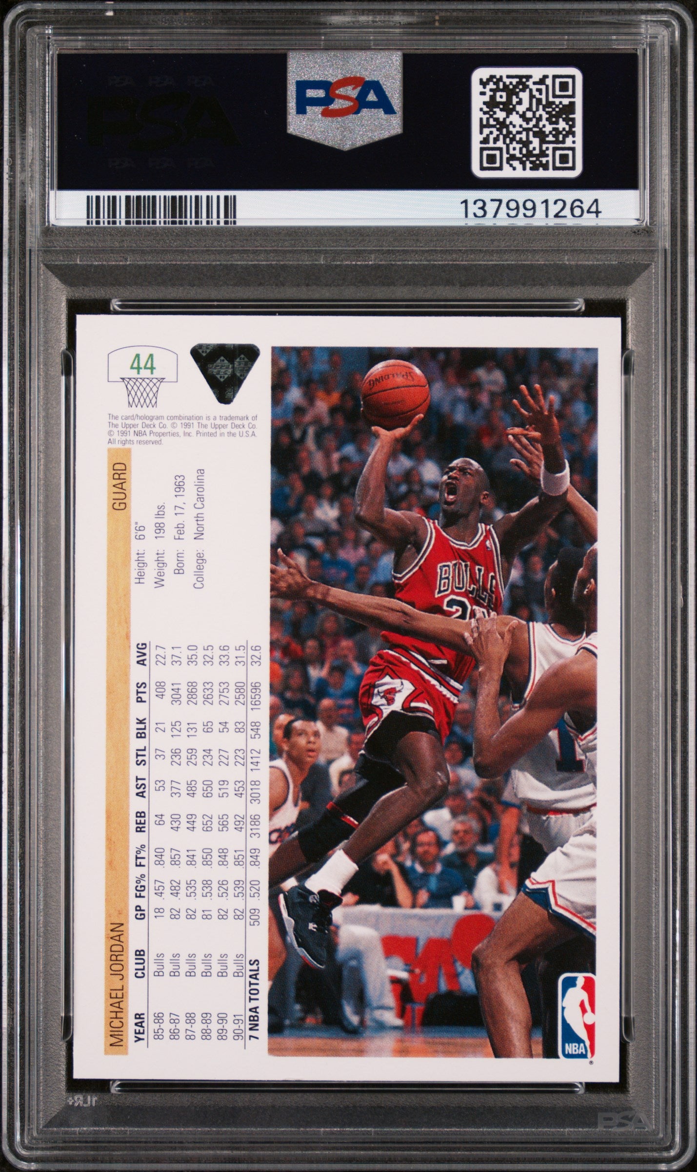 1991 Upper Deck Michael Jordan #44 PSA 9