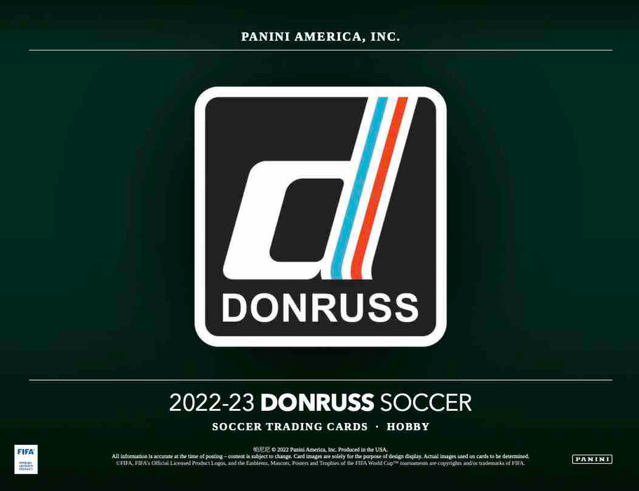 2022-23 Panini Donruss Soccer Asia Tmall Box
