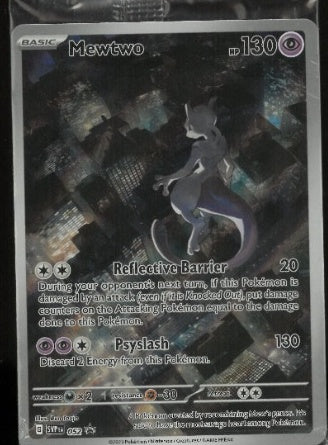 2023 Pokemon Scarlet & Violet Promo Mewtwo 052 Sealed