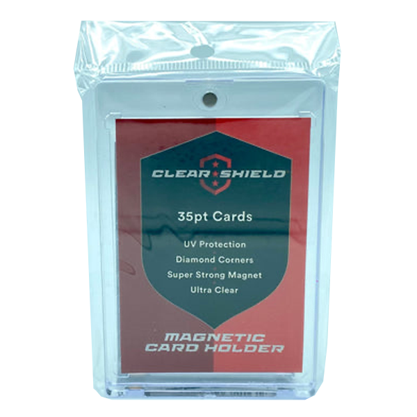 Clear Shield 35pt One-Touch Magnetic Card Holder