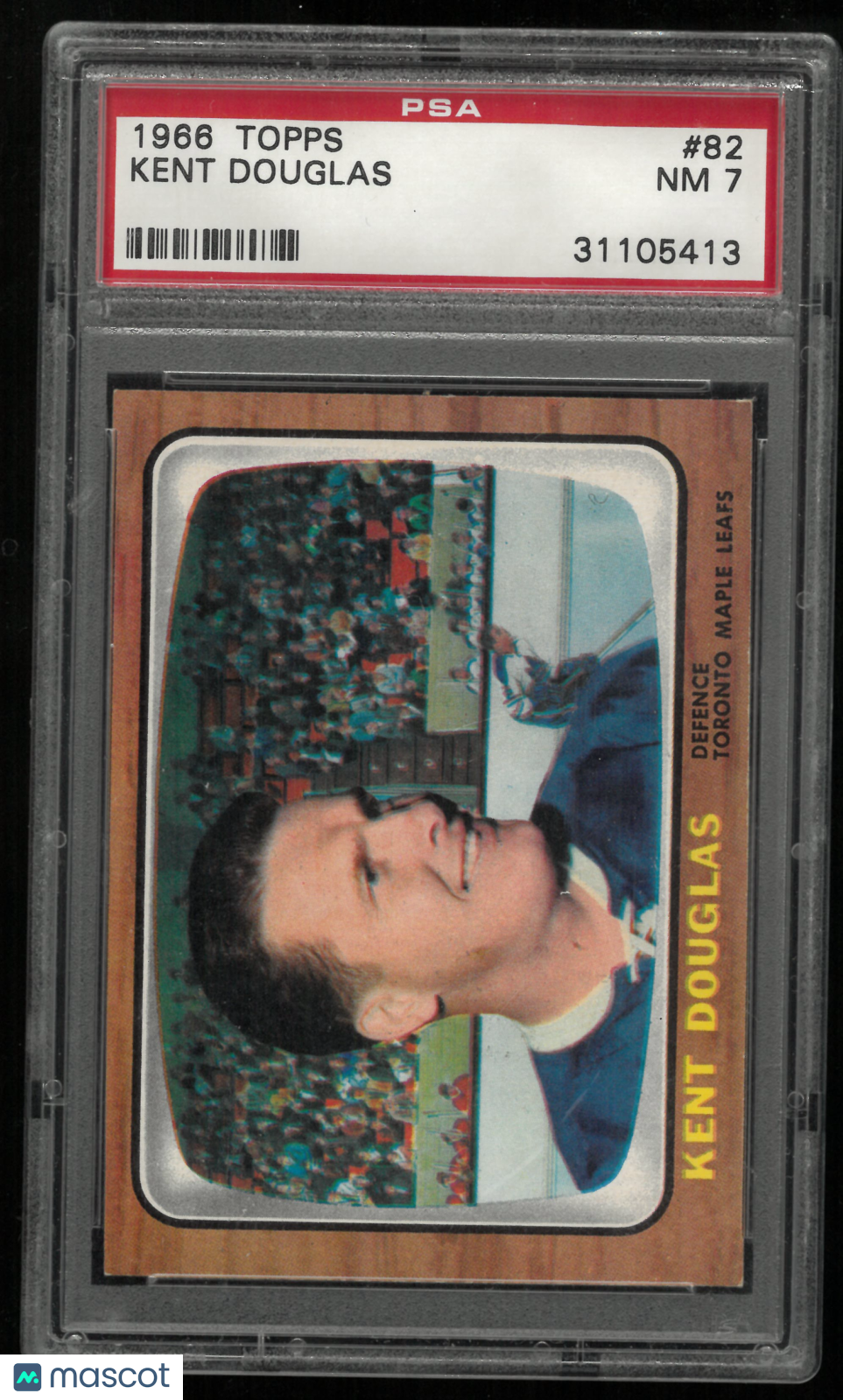 1966 Topps Kent Douglas PSA 7