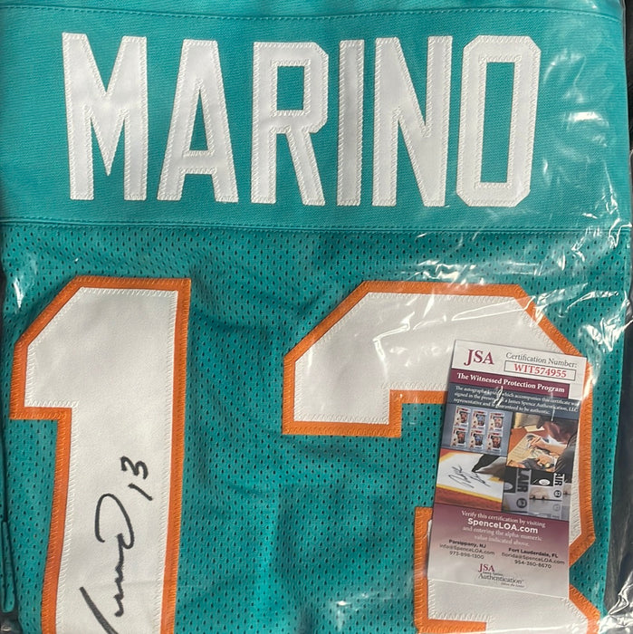 Dan Marino Autographed Miami Dolphins Football Jersey