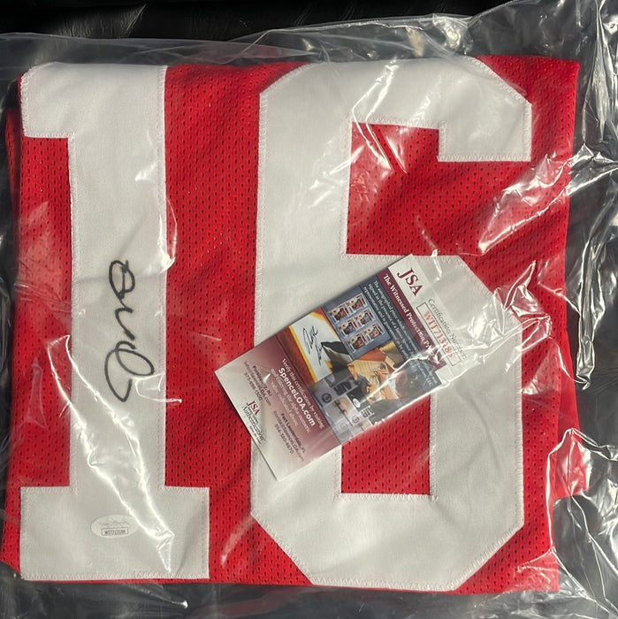 Joe Montana Autographed Custom Football Jersey