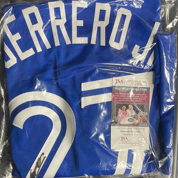 Vladimir Guerrero Jr. Autographed Custom Toronto Baseball Jersey