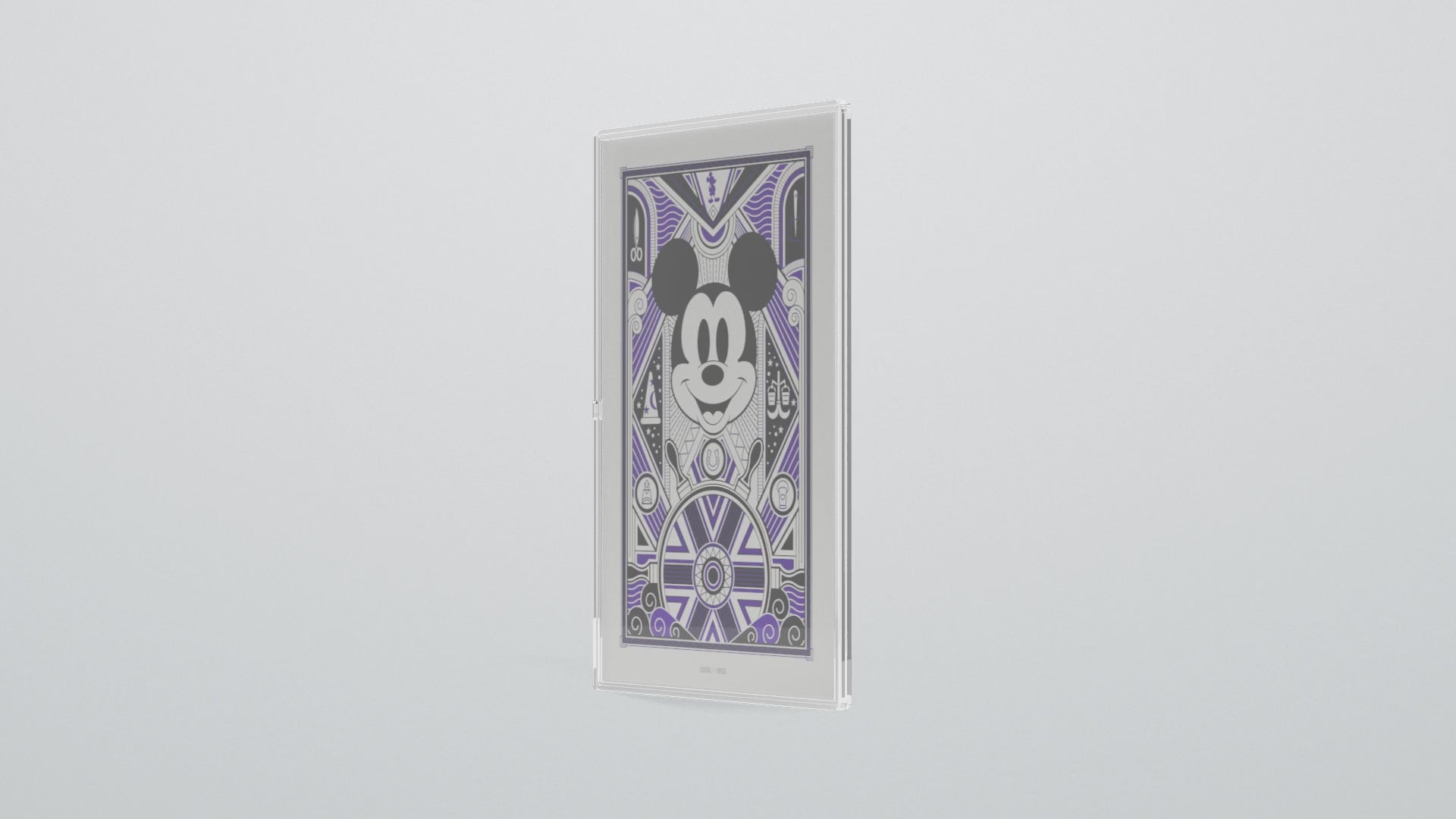 Agoro Mickey Mouse: Art Deco 5g Silver Collectible Foil
