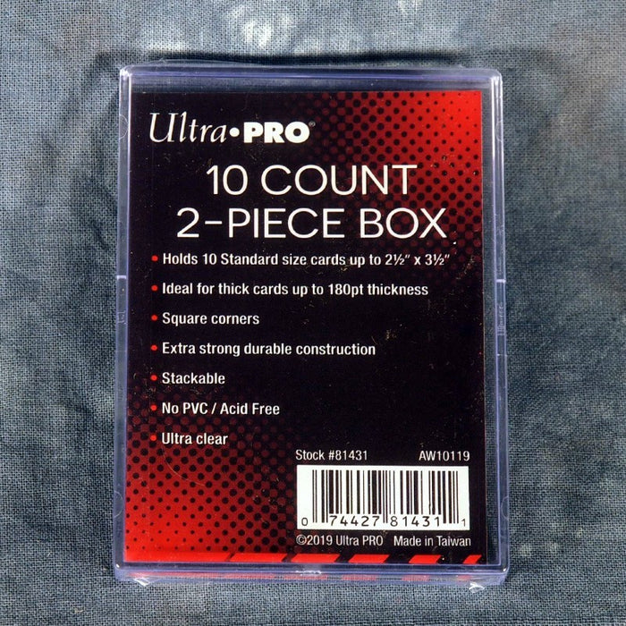Ultra Pro - 2-Piece Card Storage Box - 10CT