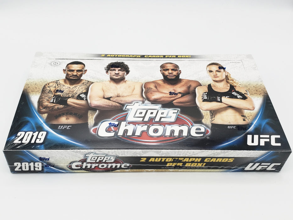 2019 Topps UFC Chrome Sealed Hobby Box