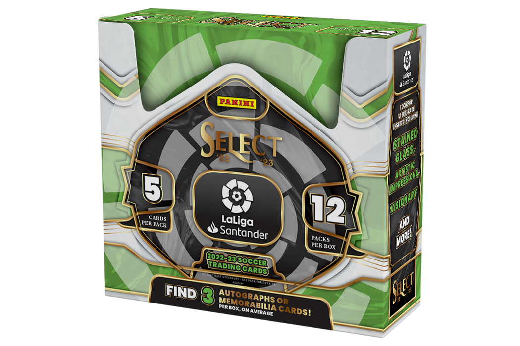 2022-23 Panini Select La Liga Soccer Trading Card Box (Hobby)