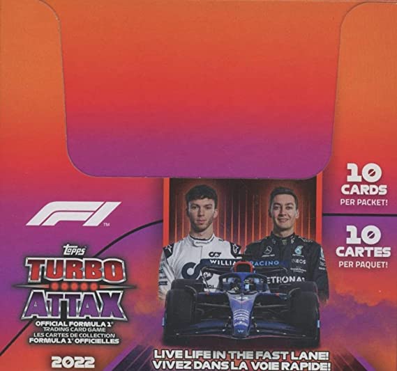 2022 Topps Formula 1 Turbo Attax Cards - Box