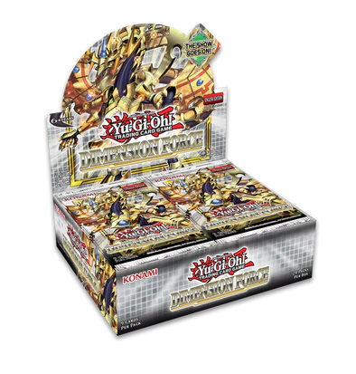 YUGIOH - DIMENSION FORCE BOOSTER BOX - 1ST EDITION