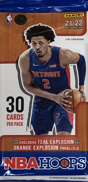 2021-22 NBA HOOPS - CELLO PACK