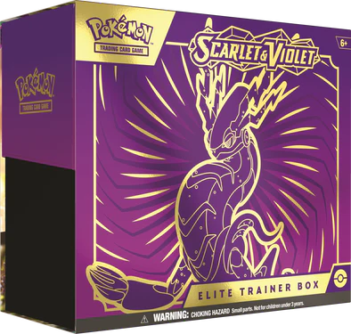 Pokemon Scarlet & Violet Base Set Elite Trainer Box Miraidon