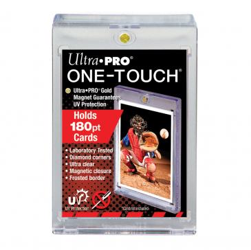 Ultra-PRO ONE-TOUCH Gold Magnetic Card Holder  - For 180 Pt cards