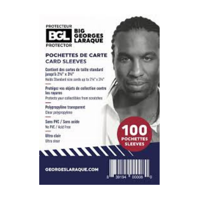 BGL  100 CT PACKS - Standard Size Penny Sleeves