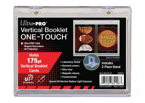 ULTRA PRO 175PT VERTICAL BOOKLET ONE TOUCH MAGNETIC HOLDER
