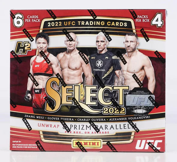2022 Panini Select H2 UFC Box — Mintink Trading Cards & Live Experience