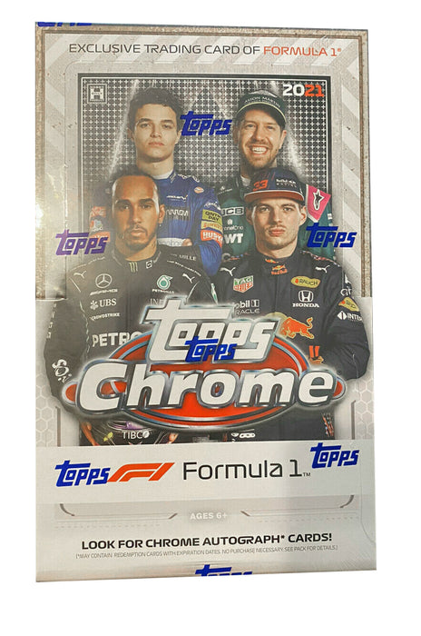 2021 Topps Chrome Formula 1 Racing Hobby Box