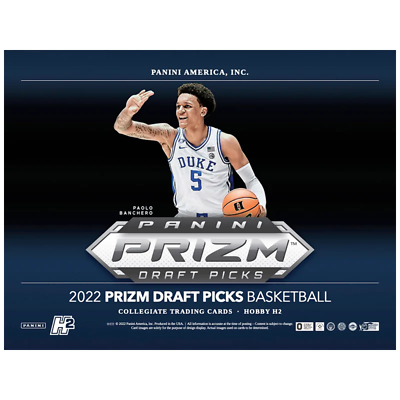 2022/23 Panini Prizm Draft Picks Collegiate Basketball H2 Hybrid Box