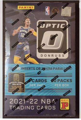 2021-22 Donruss Optic Basketball Asia Edition Hobby Box Sealed By The Pack