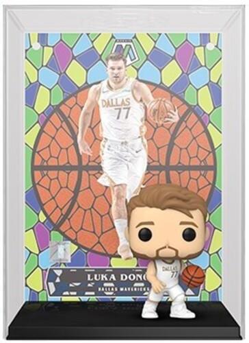 NBA Luka Doncic Pop! PANINI PRIZM Trading Card Figure with Case