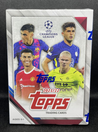 2021-22 Topps UEFA Champions League Collection Soccer Blaster Box